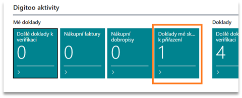 Kupička s doklady mé skupiny v BC