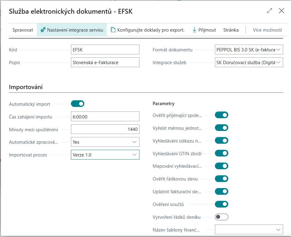 Služba e-dokumentov EFSK