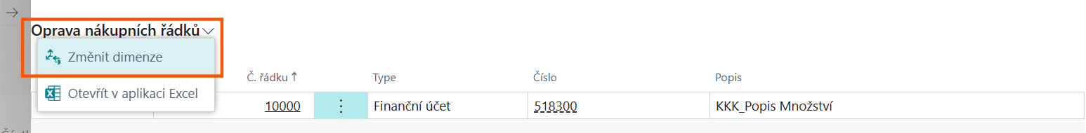 Akce Změna dimenzí
