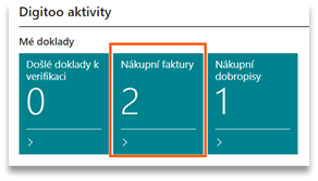 Kupičky dokladů z Digitoo v BC